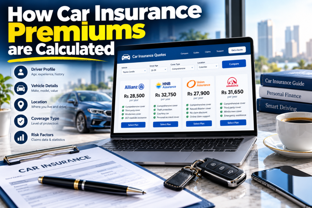 how car insurance premiums are calculated