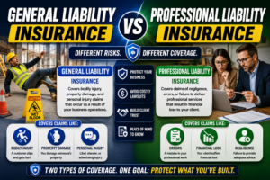 General Liability vs Professional Liability Insurance